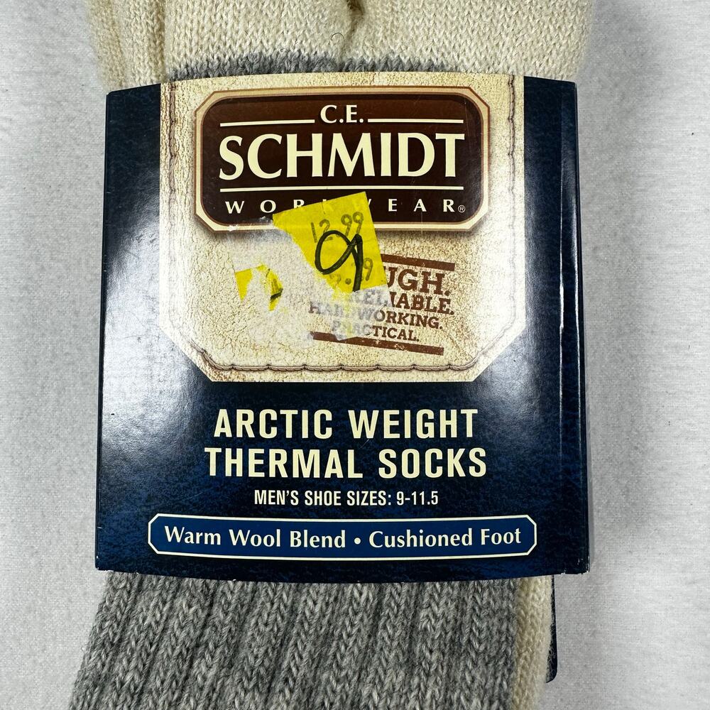 C E Schmidt Arctic Weight Thermal Socks LARGE 9-11.5 - Picture 3 of 5